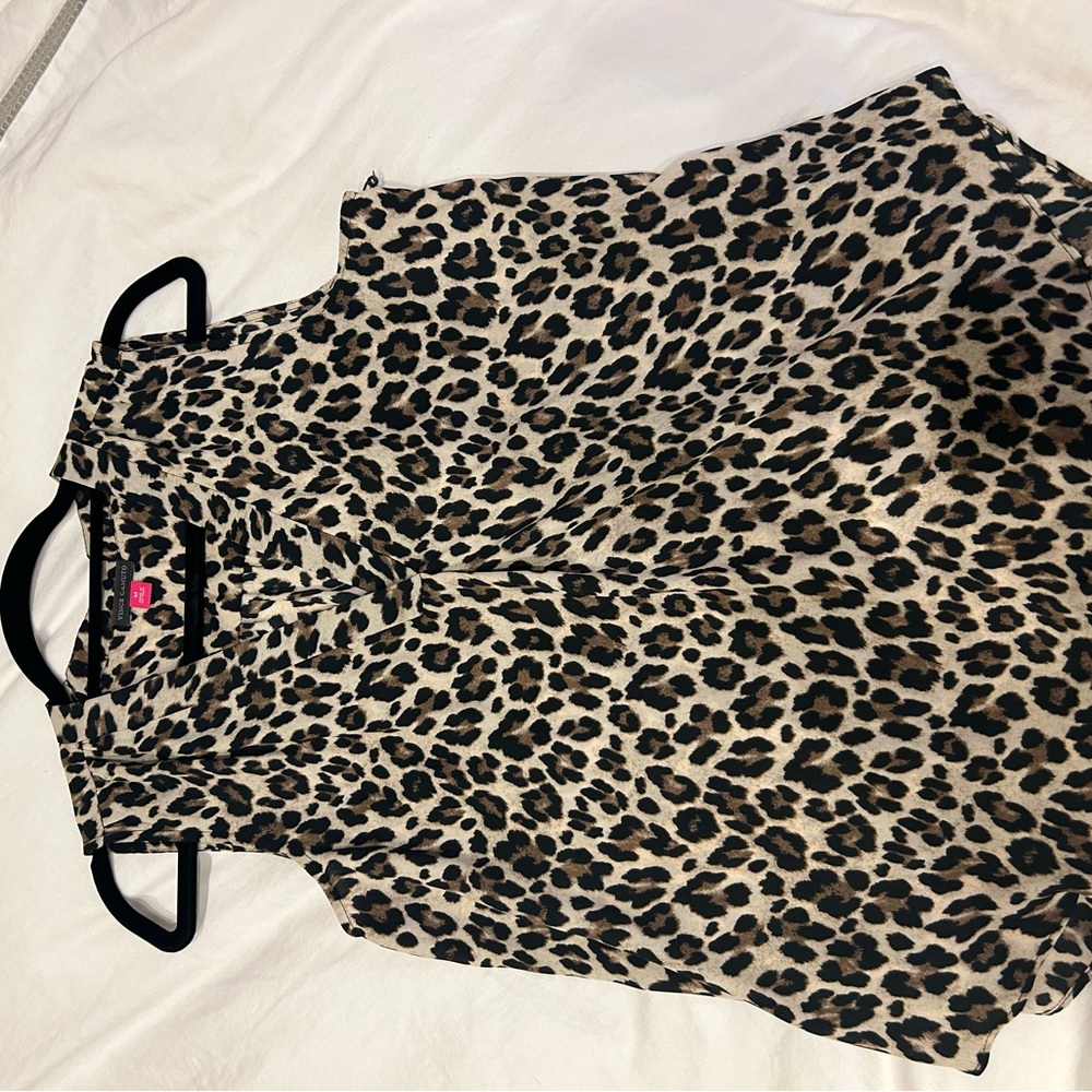 Vince Camuto Leopard Tank